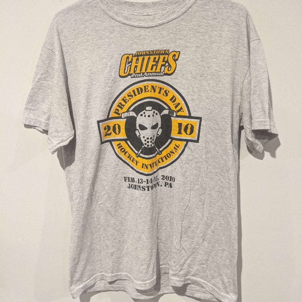 Vintage Gildan Johnstown PA Hockey Shirt Medium